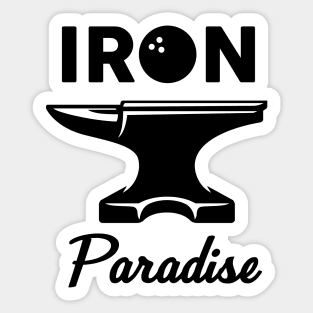 Iron Paradise Sticker